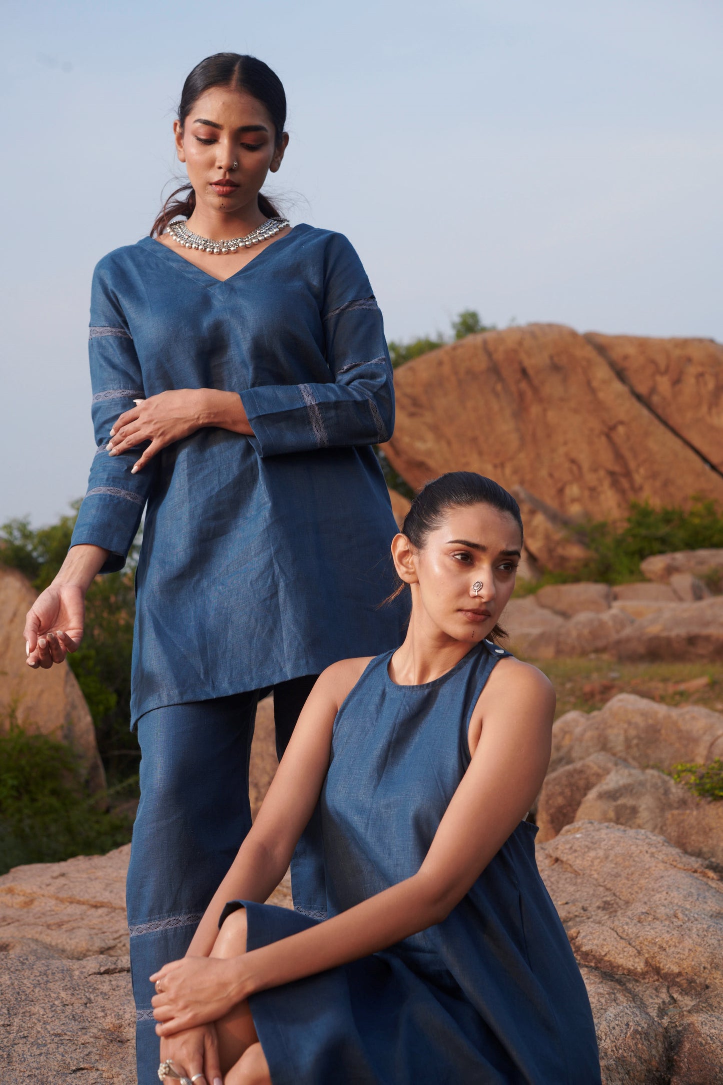 Wild indigo set