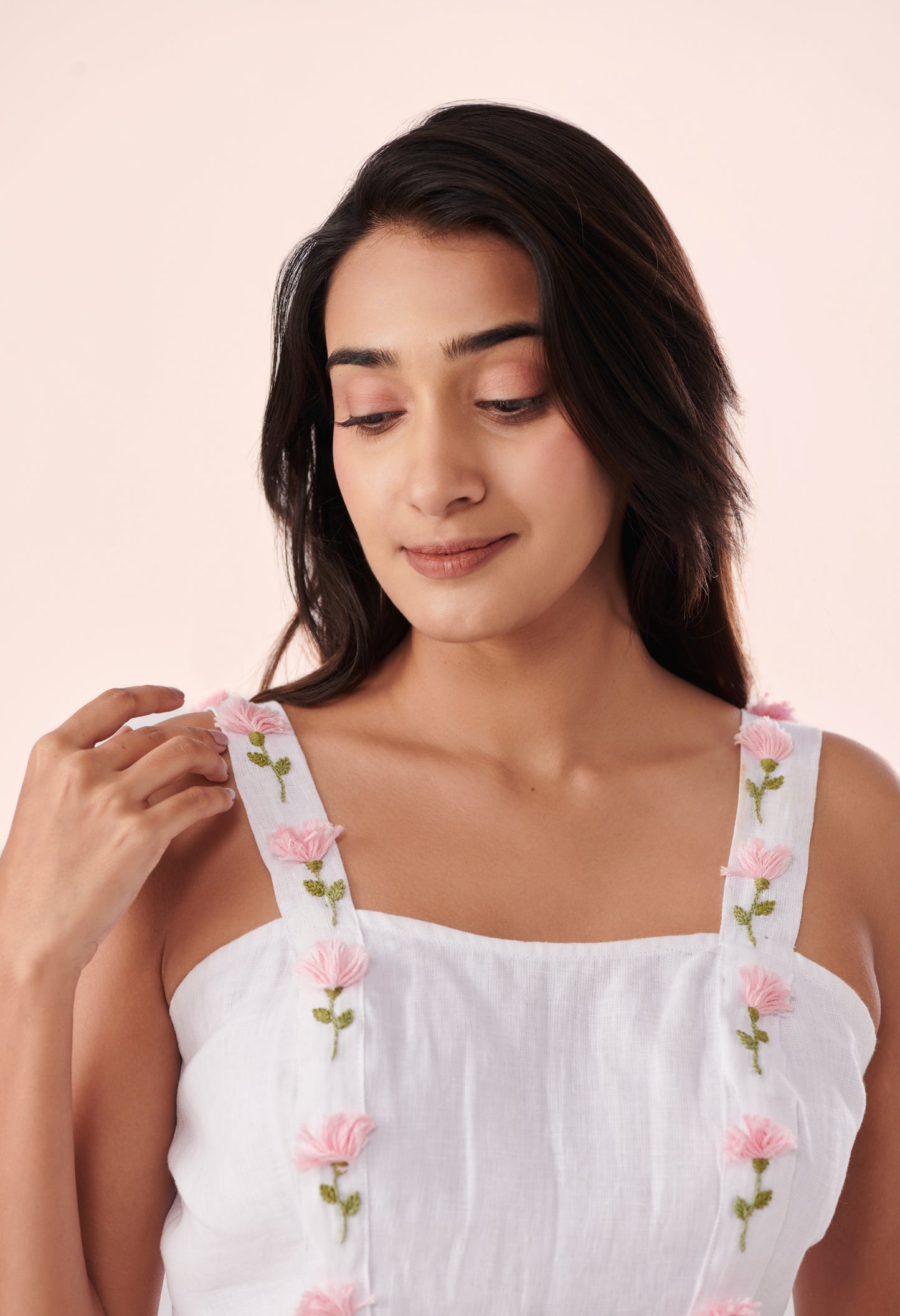 Dahlia strap top